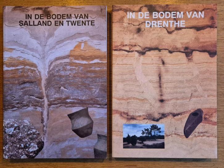 In de bodem van Salland en Twente, In de bodem van Drente, Boeken, Natuur, Zo goed als nieuw, Overige onderwerpen, Ophalen of Verzenden