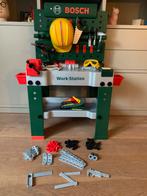 Bosch speelgoed werkbank met accessoires, Ophalen, Gebruikt