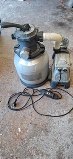 Weinig gebruikte zwembadpomp., Ophalen, Zo goed als nieuw