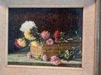 Bloemstilleven W.A. van der Salm, Antiek en Kunst, Kunst | Schilderijen | Klassiek, Ophalen of Verzenden