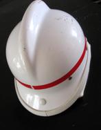 Vintage brandweerhelm uit de jaren 80, Ophalen of Verzenden, Overige soorten, Nederland, Helm of Baret
