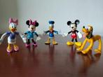 5  flexibele Disney figuren, Walt Disney, uitgave AH, Verzamelen, Ophalen of Verzenden, Donald Duck, Zo goed als nieuw, Beeldje of Figuurtje