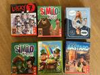 6 kleine spellen, Hobby en Vrije tijd, Gezelschapsspellen | Kaartspellen, Ophalen, Zo goed als nieuw