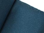 De Ploeg Carat 12/45 petrol met structuur; 7,5Mtr meubelstof, Wol, Blauw, 120 cm of meer, Ophalen of Verzenden