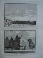 423-424 / Purmerend/ Purmerende de Beeste Markt Kopergravure, Ophalen of Verzenden