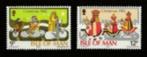 Isle of Man 248-249 postfris Kerstzegels, Postzegels en Munten, Postzegels | Europa | UK, Verzenden, Postfris