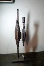 kandelaar brons Celesta Gallinaro rond 1950-1960 gesigneerd, Ophalen of Verzenden