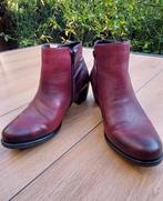 Enkellaarzen 38 Remonte bordeauxrood, Kleding | Dames, Schoenen, Lage of Enkellaarzen, Remonte, Ophalen of Verzenden, Zo goed als nieuw