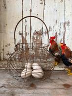 Oude Franse draadmand voor eieren, Ophalen of Verzenden