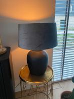 Antraciet/zwarte tafellamp, Huis en Inrichting, Zo goed als nieuw, Zwart, Ophalen, 50 cm of meer