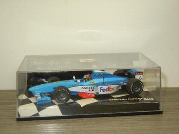 Benetton Playlife B198 A.Wurz - Minichamps 1:43 beschikbaar voor biedingen