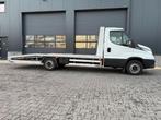 Iveco Daily 35S16 2.3 HiMatic Autotransporter oprijwagen NAP, Auto's, Bestelauto's, Automaat, Wit, Bedrijf, Diesel
