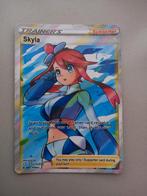 Pokemon kaart Trainer's Skyla full art, Hobby en Vrije tijd, Verzamelkaartspellen | Pokémon, Gebruikt, Ophalen of Verzenden