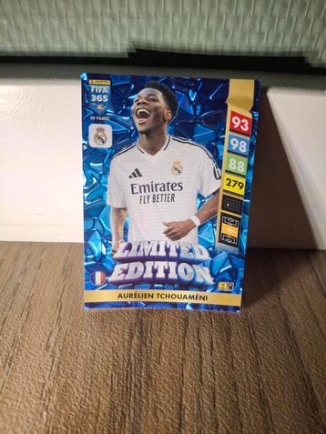 LIMITED EDITION AURÉLIEN TCHOUAMANI KAART beschikbaar voor biedingen