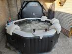 Intex 6 persoons opblaas Jacuzi, Tuin en Terras, Bubbelbaden en Hottubs, Ophalen, Gebruikt, Grondzeil, Opblaasbaar