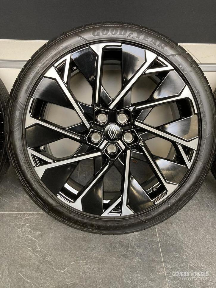 20” originele Renault Megane E-tech velgen + banden 5x114.3, Auto-onderdelen, Banden en Velgen, Banden en Velgen, Zomerbanden