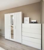 IKEA BRIMNES kledingkast (wit), Huis en Inrichting, Kasten | Kledingkasten, Ophalen, Gebruikt, Met hangruimte, 50 tot 100 cm