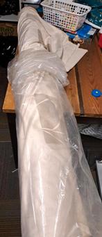 Grote Rol Suède-achtige Stof, Ophalen, Overige materialen, 120 cm of meer, Beige