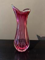 Grote Murano vaas in roze, Antiek en Kunst, Ophalen of Verzenden