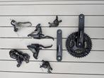 Shimano Tourney 3x7 Groepset, Fietsen en Brommers, Fietsonderdelen, Ophalen, Gebruikt, Mountainbike, Derailleur of Ketting