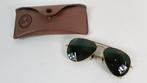 Ray-Ban Aviator zonnebril, goud metaal, L0205. 4C7, Ray-Ban, Gebruikt, Ophalen of Verzenden, Bruin