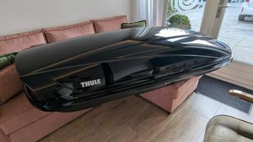 TE HUUR - Thule XXL Glossy black motion 900 - GROOTSTE MODEL beschikbaar voor biedingen