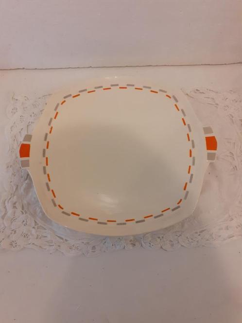 Societe Ceramique - mooie Art Deco gebakschaal, Antiek en Kunst, Antiek | Servies los, Ophalen of Verzenden