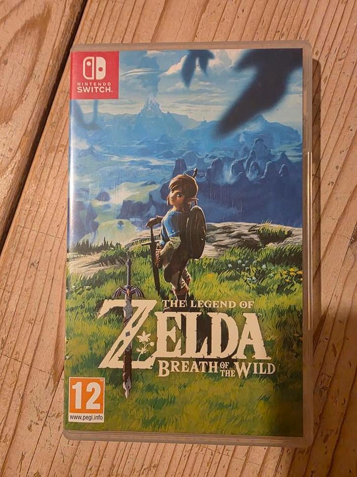 Zelda Breath of the Wild - Nintendo Switch, Spelcomputers en Games, Games | Nintendo Switch, Zo goed als nieuw, Avontuur en Actie