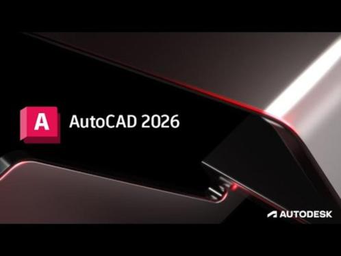 Autocad 2026, Computers en Software, Ontwerp- en Bewerkingssoftware, Zo goed als nieuw, Ophalen of Verzenden