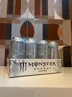 Monster energy Ultra White zero 10 Blikken, Diversen, Ophalen of Verzenden