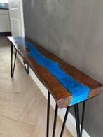 Side table epoxy, Huis en Inrichting, Tafels | Sidetables, Ophalen, 100 tot 150 cm, Nieuw, Minder dan 25 cm