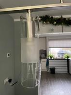 Moderne hanglamp voor boven de eettafel, Huis en Inrichting, Lampen | Hanglampen, Ophalen, Zo goed als nieuw, Glas, Minder dan 50 cm