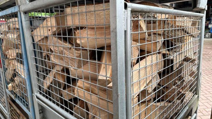 Essen haardhout gekloofd, Tuin en Terras, Haardhout, Blokken, Essenhout, 6 m³ of meer, Ophalen of Verzenden