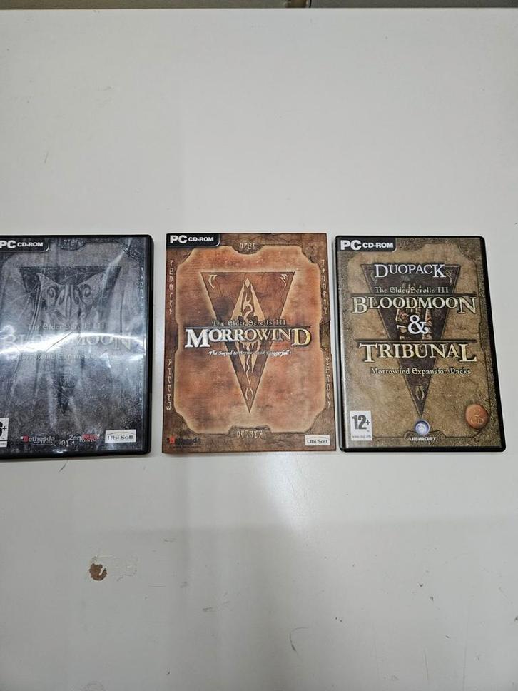 The Elder Scrolls Morrowind PC Games - Compleet!, Spelcomputers en Games, Games | Pc, Gebruikt, Role Playing Game (Rpg), 1 speler