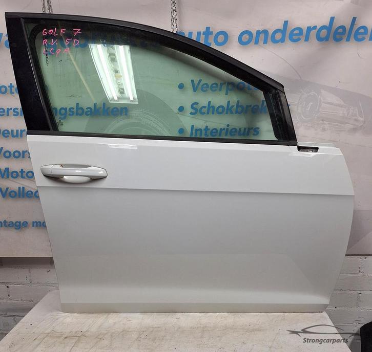 Deur Portier VW Golf 7 VII rechts voor LC9A in goede staat, Auto-onderdelen, Carrosserie en Plaatwerk, Deur, Volkswagen, Gebruikt