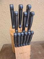 BK Size Excellent 12-delige Messenblok, Gebruikt, BK Size Excellent, Ophalen of Verzenden, Hout