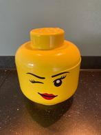 Lego opberghoofd knipogend, Ophalen of Verzenden, Zo goed als nieuw, Lego