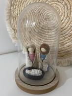 Gehaakte kerststal in stolp, Diversen, Kerst, Ophalen of Verzenden, Nieuw