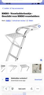 Ladderbankje, Ophalen of Verzenden, Gebruikt, Ladder, 4 meter of meer