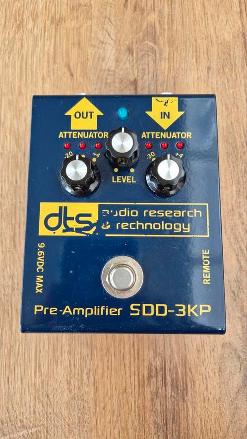 DTS SDD-3KP SDD-3000 Pre-Amplifier Pre Amp pedaal, Muziek en Instrumenten, Effecten, Gebruikt, Ophalen of Verzenden