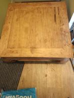 Indo teak opiumtafel, Ophalen