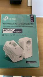 Netwerk adapters nieuw TP-Link AV1000 Gigabit Starter Kit, Computers en Software, Netwerk switches, Ophalen of Verzenden, Nieuw