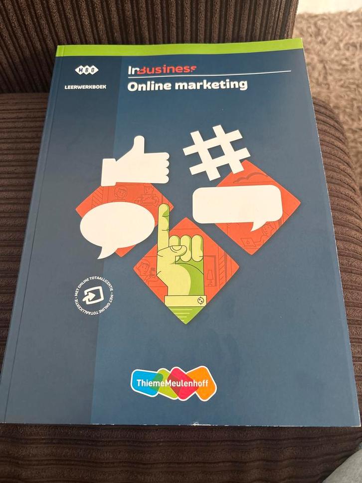 Inbusiness Online Marketing - MBO Leerboek, Boeken, Studieboeken en Cursussen, Nieuw, MBO, Ophalen of Verzenden