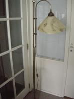 Vloerlamp gemmarmerd glas - nieuwst., Huis en Inrichting, Lampen | Vloerlampen, Zo goed als nieuw, Glas, 150 tot 200 cm, Antiek