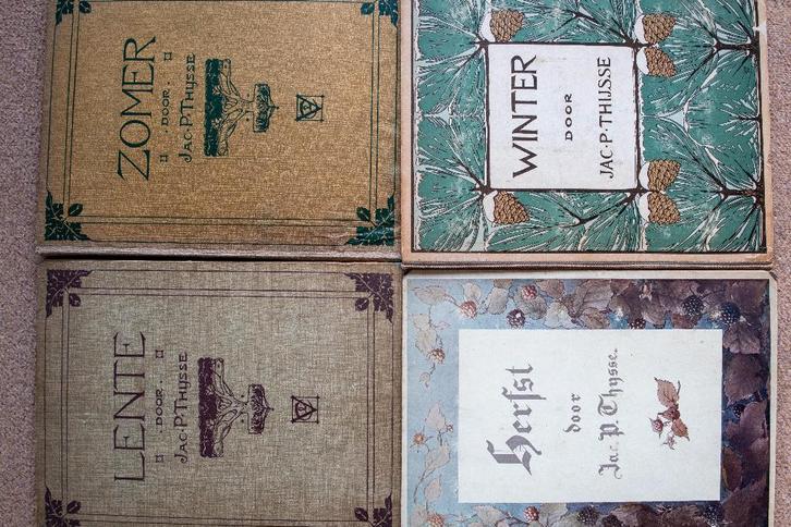 Oude Verkade Albums, Boeken, Prentenboeken en Plaatjesalbums, Gelezen, Ophalen