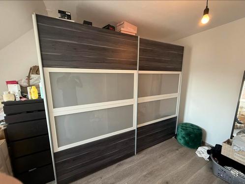 Mooie Haco schuifdeur kledingkast – 257 cm breed, Huis en Inrichting, Kasten | Kledingkasten, Zo goed als nieuw, 200 cm of meer