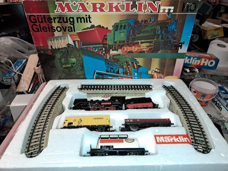 Marklin kersttrein set inclusief trafo, Hobby en Vrije tijd, Modeltreinen | H0, Gebruikt, Treinset, Wisselstroom, Märklin, Analoog