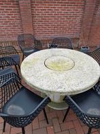 Betonnen tuin/bbq/vuur tafel, Ophalen, Rond, Overige materialen