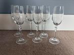 6 Kristallen champagneglazen, Verzamelen, Glas en Borrelglaasjes, Ophalen of Verzenden, Zo goed als nieuw, Overige typen