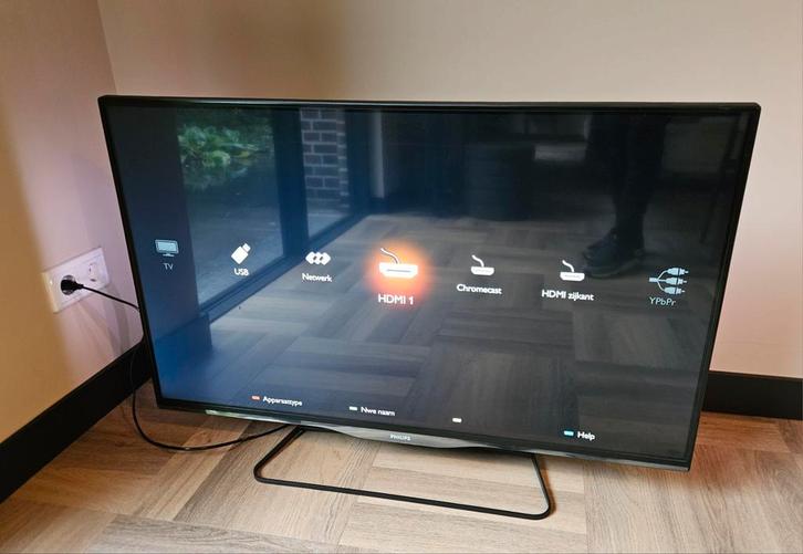 Philips Ambilight TV 42 inch, Audio, Tv en Foto, Televisies, Gebruikt, LCD, 100 cm of meer, HD Ready (720p), Philips, 50 Hz, Smart TV
